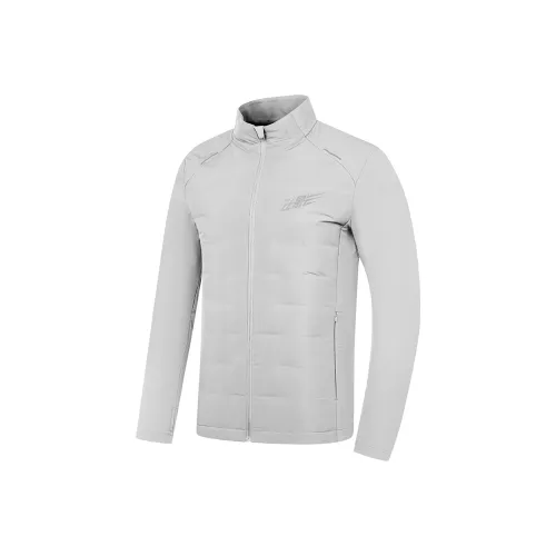 QIAODAN Feiying Пуховик Мужской Свет Лесной мшистый Серый