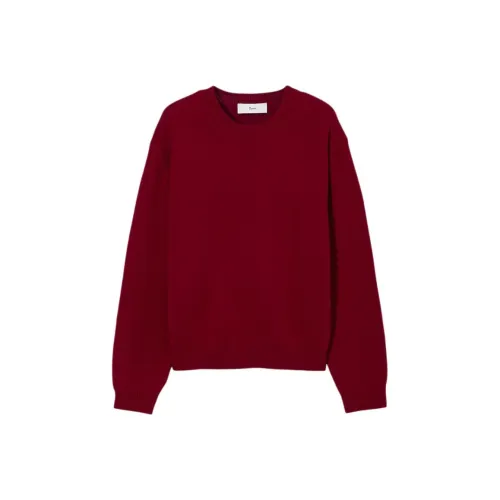 Dunst Унисекс Кашемировый Свитер Crewneck Красный Свитер Унисекс