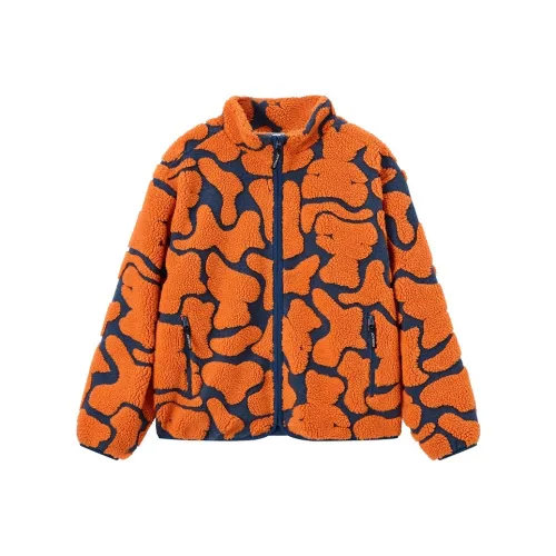 JOYRICH Оранжевый Красный Унисекс Куртки