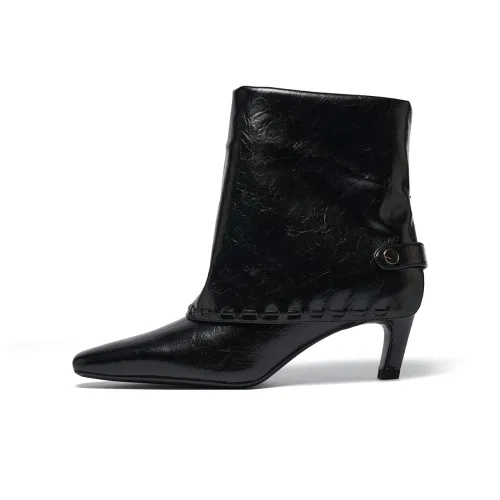 ST SAT Короткие Туфли на Высоком Каблуке Женские