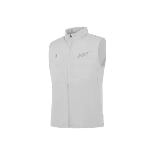 QIAODAN Feiying Жилет Мужской Свет Лесной мшистый Серый