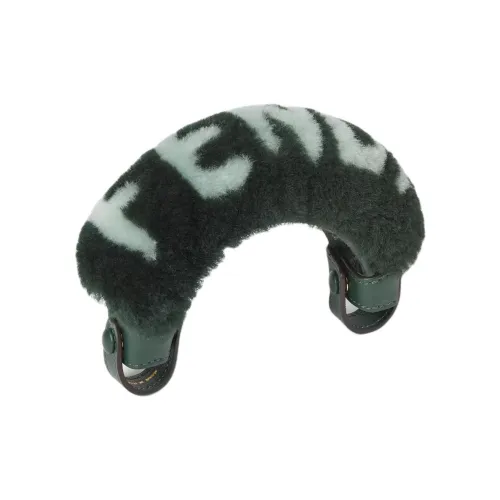 FENDI Peekaboo Овечья шерсть Сумка Аксессуар Женские Зеленый