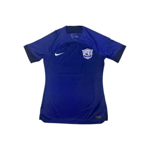 Nike Темно-синий Мужской Футбольный Джерси