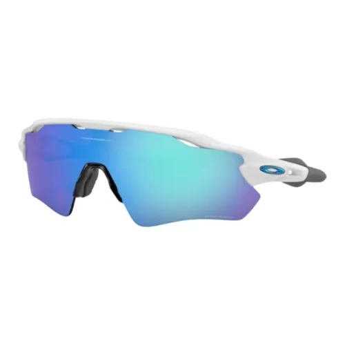 Oakley TR Memorial Plastic Aviator Солнцезащитные очки Унисекс Полированный Белый
