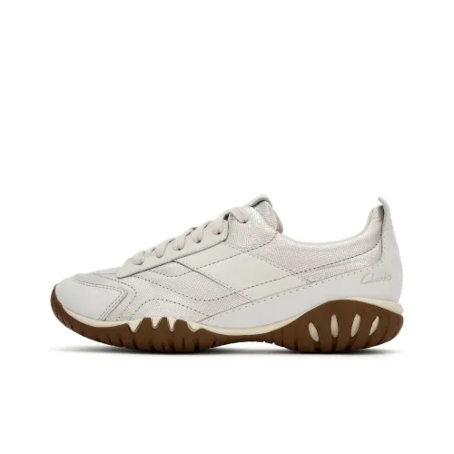 Clarks Низкий Топ Casual Женские Серебристый