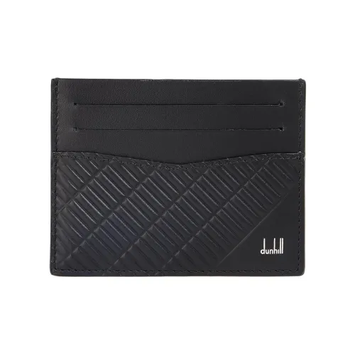 Dunhill Коровья кожа Держатель для карт Держатель для карт Мужской Черный