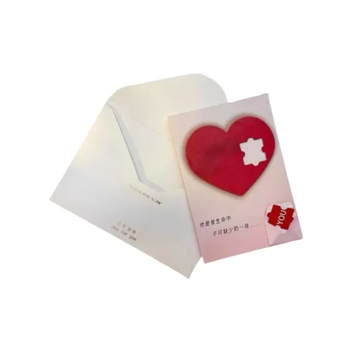 Sweet Pillow House Сердце Пазл [Confession Запись Поздравительная открытка] Открытка Креативный Toy