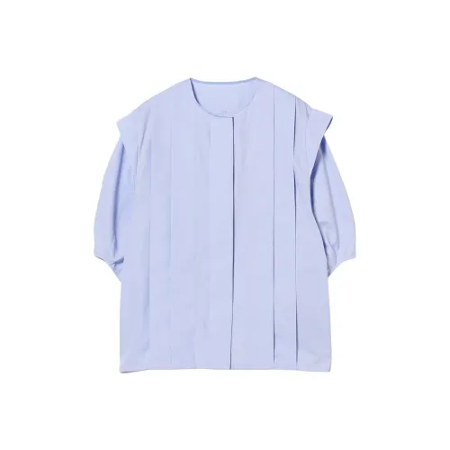 BEAMS совместная брендированная Саксонская синяя женская рубашка