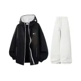 Премиум Черный + Белый Фотиния Серый [Комплекты Одежды]