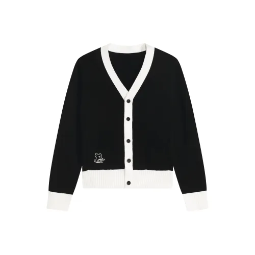 NOISY TEDDY Черный Женский Трикотаж