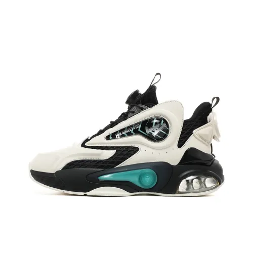 Kuding Амортизаторы Slip-resistant устойчивые к истиранию высокие топы баскетбольные кроссовки Air Cushion Мужские