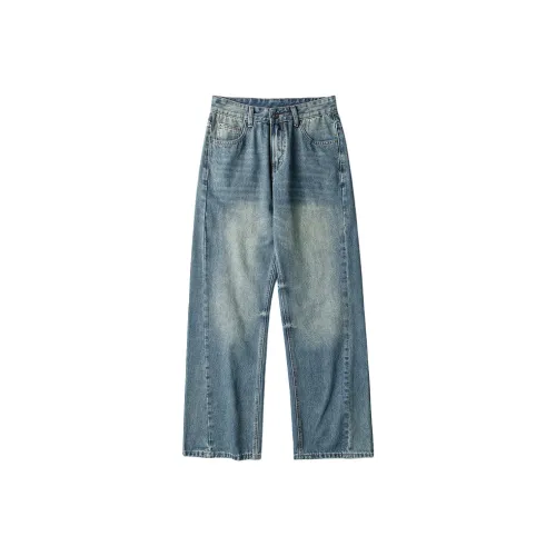 Stretch Cow Роскошная уличная одежда Джинсы Мужской