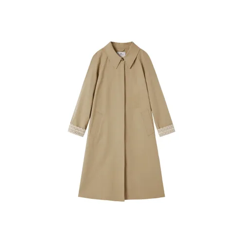 XIANGYING Светло-коричневый женский тренч