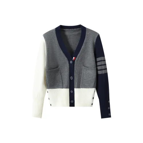 DDXZXIZI Серый Синий Женский Трикотаж