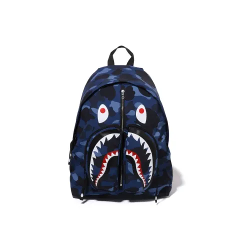 A BATHING APE Ткань Рюкзак Унисекс Темно-синий Фиолетовый Красный