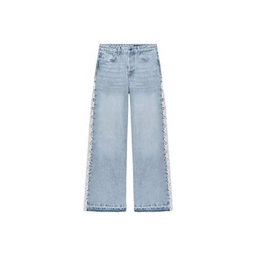 ZARA Medium Blue Women's Jeans ZARA Средне-синие женские джинсы