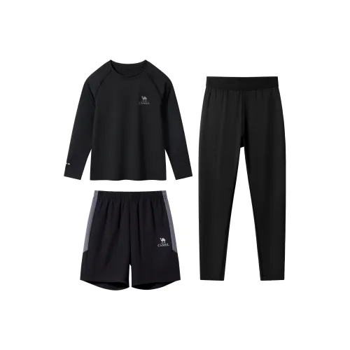 CAMEL Быстросохнущая длинная рубашка с длинным рукавом для активного отдыха на открытом воздухе детская одежда