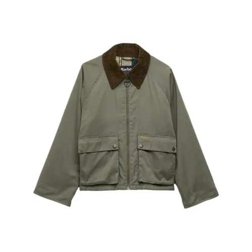 BARBOUR FW25 Хлопковый пуховик Женские