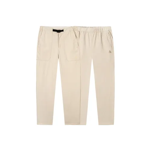 ANTA Светлый Дым Серый 2 Мужские Ветрозащитные Штаны