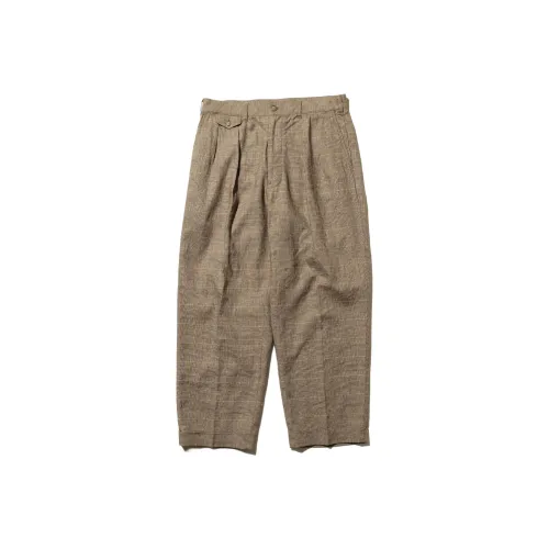 Beams Plus Коричневый Мужской Повседневный Брюки