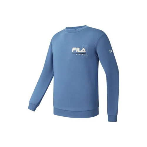FILA Фитнес Вспышка Бабочка Синий Мужской Свитшот
