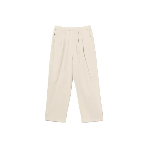 BEAMS совместный бренд Айвори Мужские Повседневные Штаны