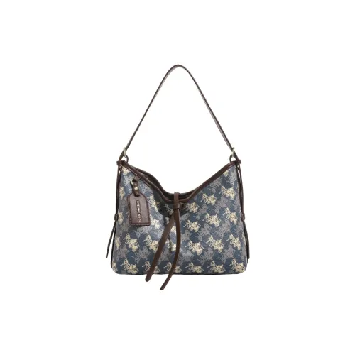 PESASRIE PVC Tote сумки через плечо сумка на плечо обычная женская синяя