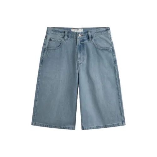 Hollister Мужские синие джинсовые шорты