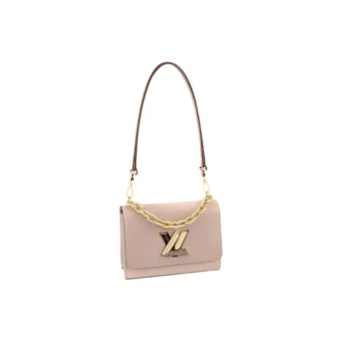 LOUIS VUITTON Twist Epi GRAIN LEATHER Twist Сумка Сумка через плечо Средняя Женская Розовая восковая цветовая