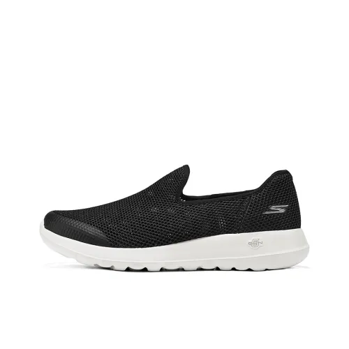 Skechers GO WALK Ma Slip On Дышащий и Легкий Низкий Топ Повседневная Обувь Мужская Черный Белый