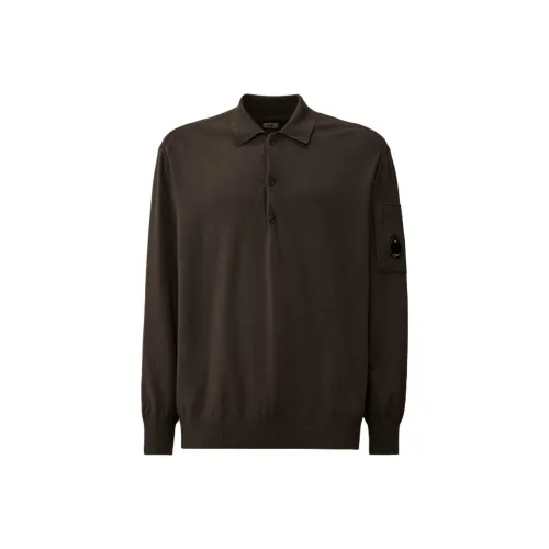 C.P.Company Тонкий свитер из мериносовой шерсти Polo Polo Мужской