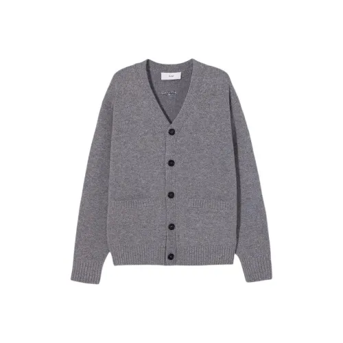 Dunst Унисекс Boyfriend KNIT Кардиган MELANGE GREY Трикотаж Унисекс