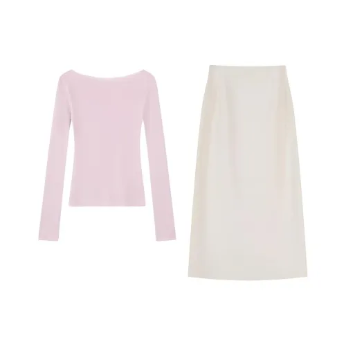 COHX Фиолетовый Женские Комплекты с Юбкой