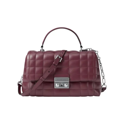 MICHAEL KORS Tribeca Sheepskin Сумка через плечо Сумка среднего размера Женская Коричневая Красная