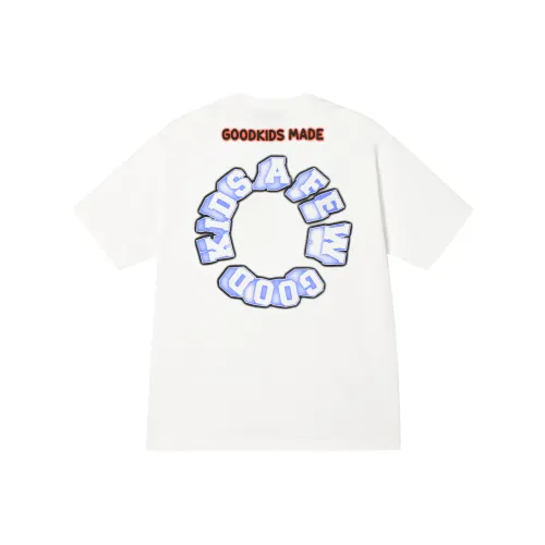 AFGK Короткий рукав T-рубашки унисекс белый