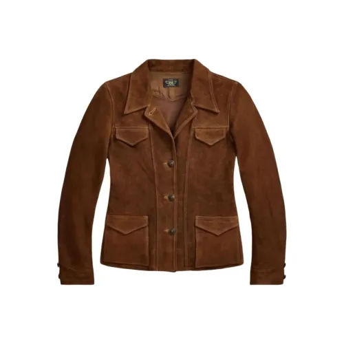 Polo Ralph Lauren FW25 Кожа Куртка Женские