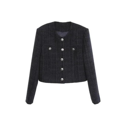 XIAOLIZI Темно-синие унисекс куртки