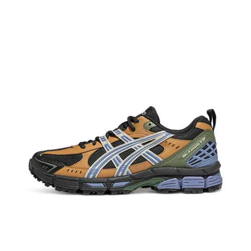ASICS Гель Kahana 8 Амортизация Дышащий и Устойчивый Дизайн Низкие Кроссовки для Бега Мужские Черный Коричневый