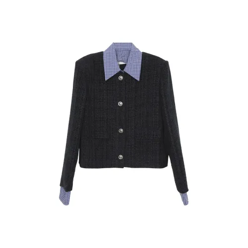 XIAOLIZI Темно-синие унисекс куртки