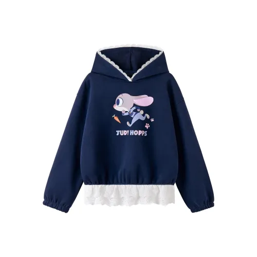 Disney Темно-синие детские свитшоты