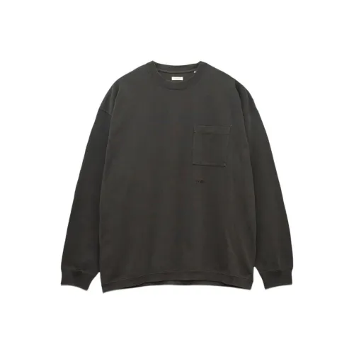 Nanamica FW25 OOAL L S POCKET TEE T-рубашка Унисекс