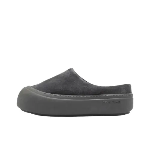 YUME YUME Домашние тапочки Мужские Темно-серые
