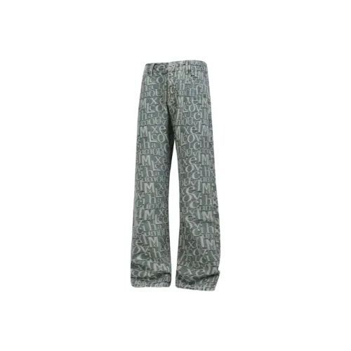 TWO TWO TREE Синий Унисекс Джинсы