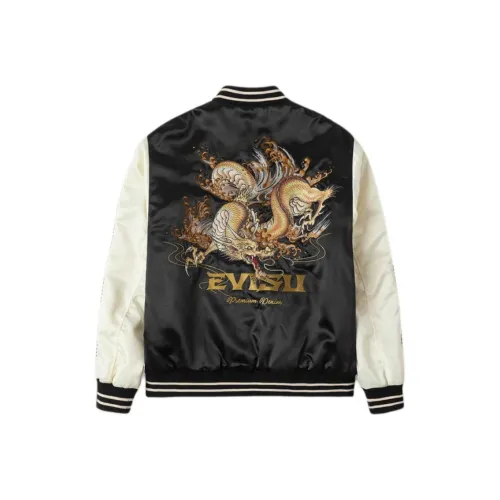 EVISU Черный Мужской Пуховик