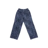 Синий леопардовый принт