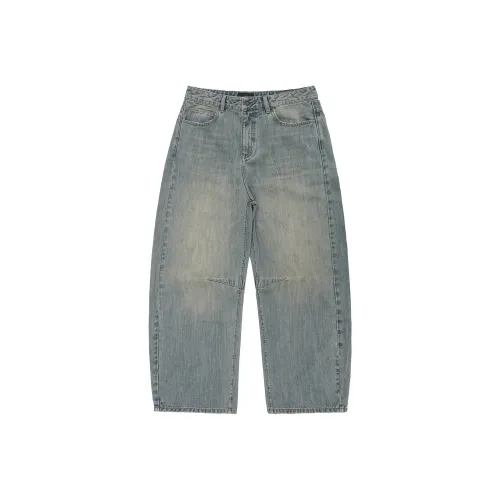 MASONPRINCE Vintage Light Blue Unisex Jeans MASONPRINCE Винтажные Светло-Синие Унисекс Джинсы