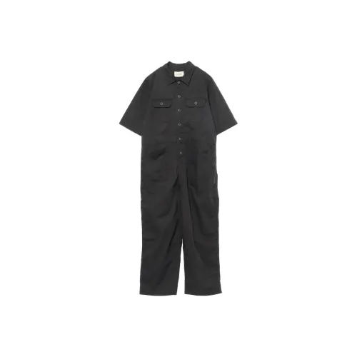 BEAMS совместный бренд Угольный серый Женские комбинезоны
