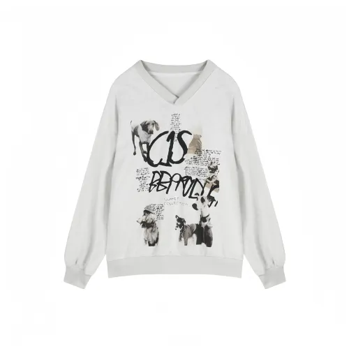 SONDR Белый Женский Свитшот