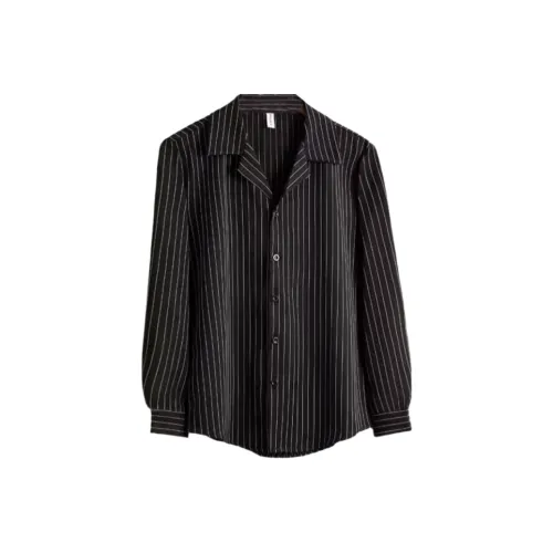 CAT'S PAW Черный Унисекс Рубашки