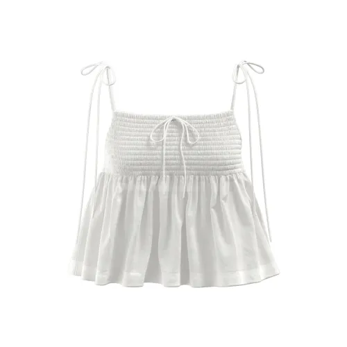 URBAN REVIVO Рубашка Женская Натуральный Белый